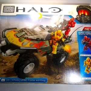 New in box HALO mega blocks set